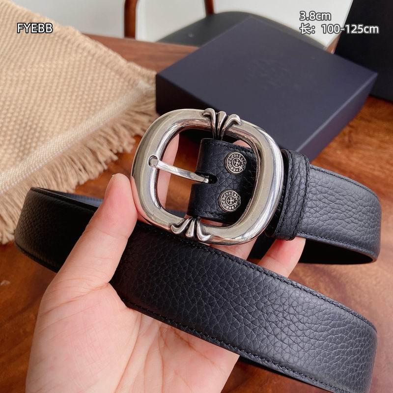 Chrome hearts belt 38mmX100-125cm 8L51
